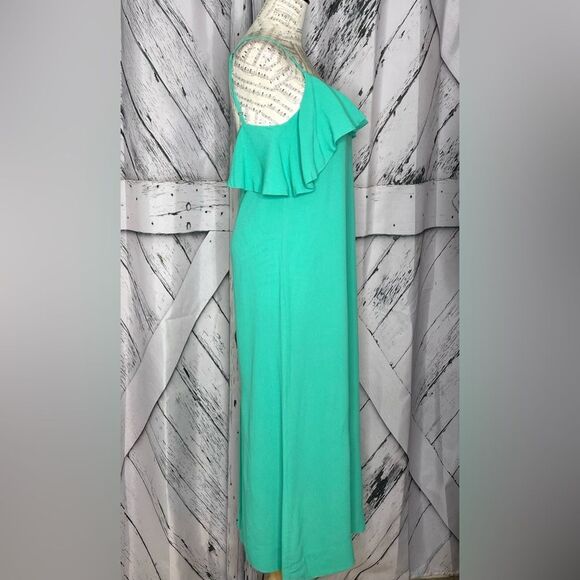 Apiece Apart Midi Slip Dress w/Ruffle 6 - Picture 5 of 10